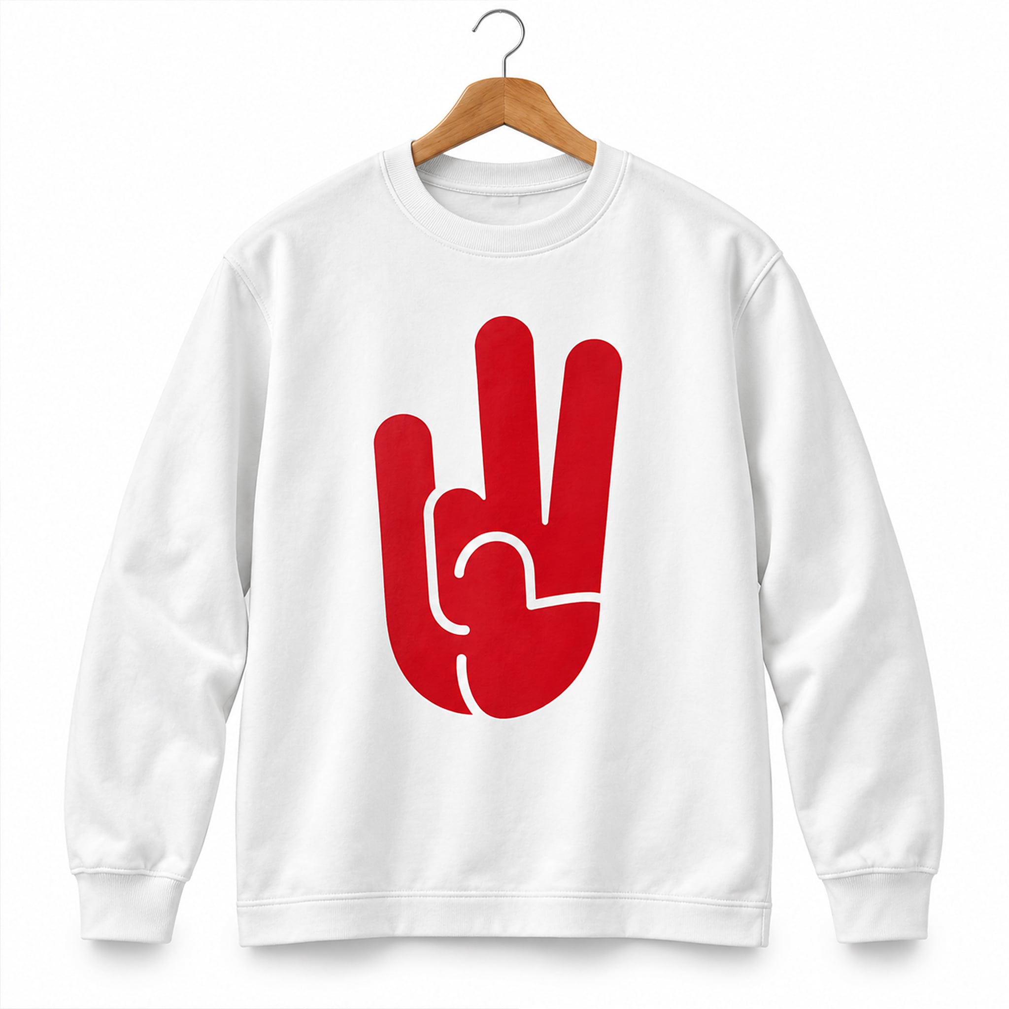 Conner Weigman University Of Houston Hand Sign Sweatshirt 1 Conner Weigman University Of Houston Hand Sign Conner Weigman Sweatshirt 1