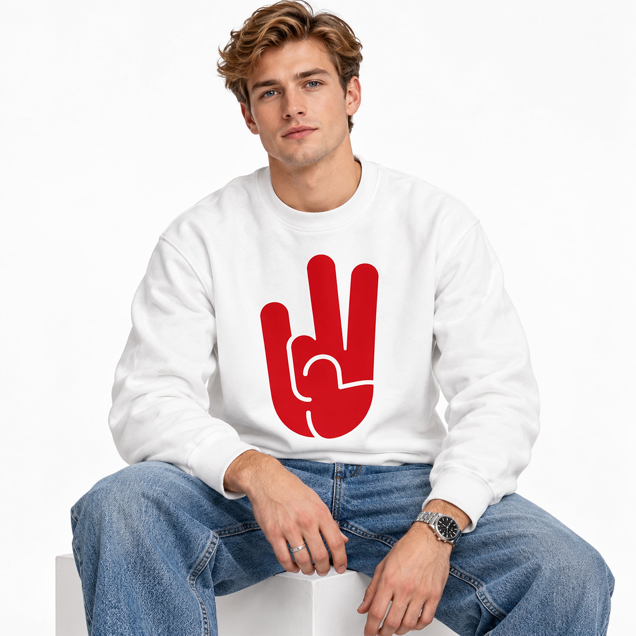 Conner Weigman University Of Houston Hand Sign Sweatshirt 4 Conner Weigman University Of Houston Hand Sign Conner Weigman Sweatshirt 4