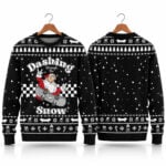 Dashing Through The Santa Snow Ugly Sweater 2026 Christmas