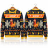 F Caw F Pop Culture Chicken Ugly Sweater 2026 Christmas 5 F Caw F Pop Culture Chicken Ugly Sweater 2026 Christmas 1