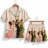 Fashion Beauty Champagne Party Art Pajama Set 5 Fashion Beauty Champagne Party Art Pajama Set 1