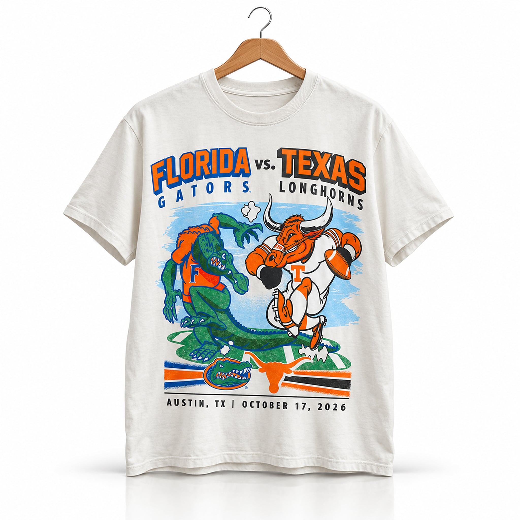 Florida Vs Texas Austin TX October 17 2026 Shirt 1 Florida Vs Texas Austin TX October 17 2026 Shirt 3