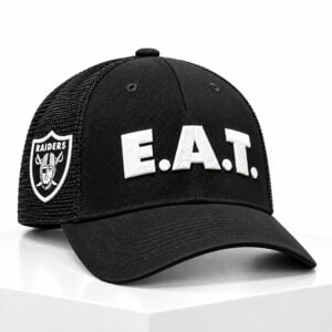 2026 Klint Kubiak Raiders EAT Hat 1