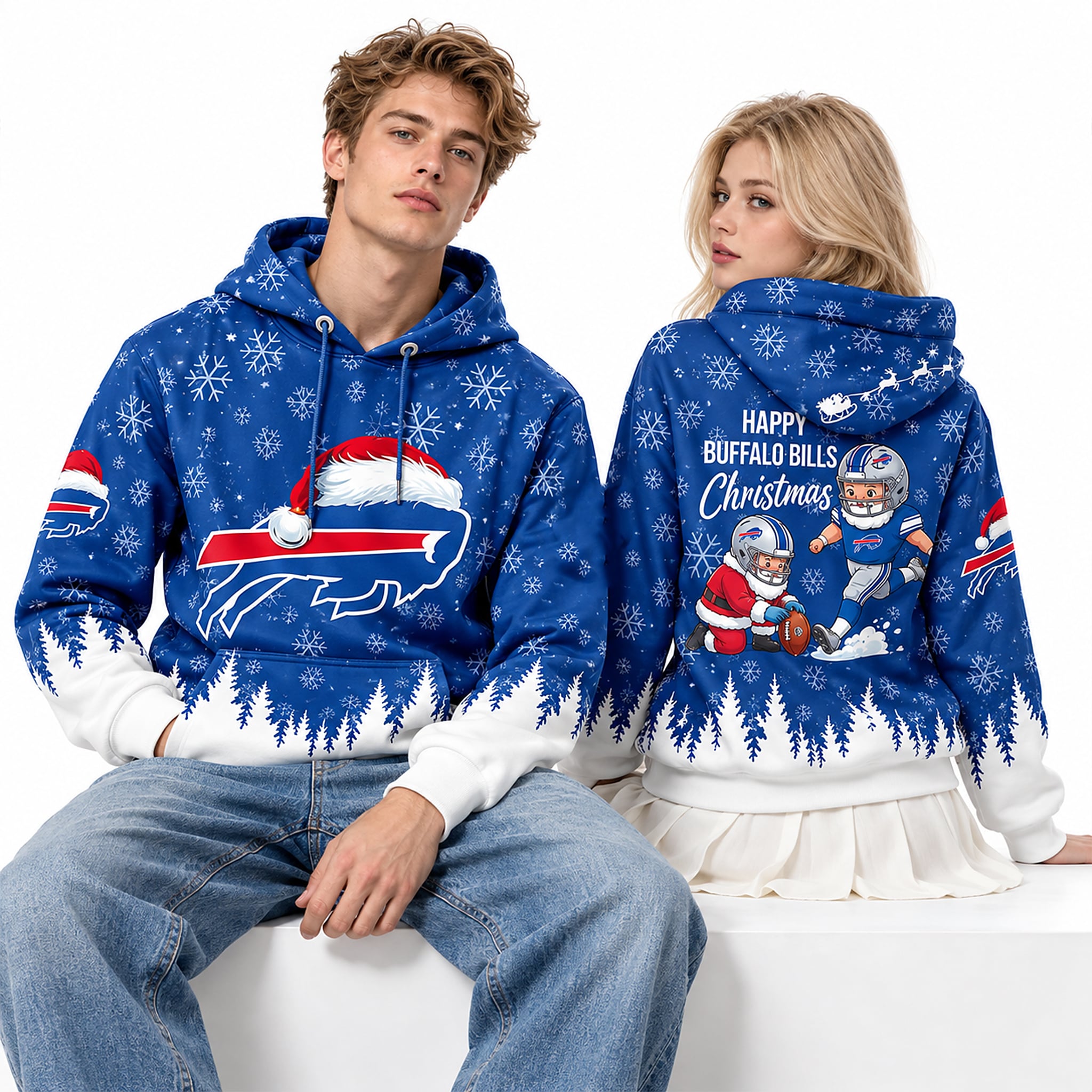 Happy Bills Christmas 2026 Hoodie 2 Happy Bills Christmas 2026 Hoodie 2