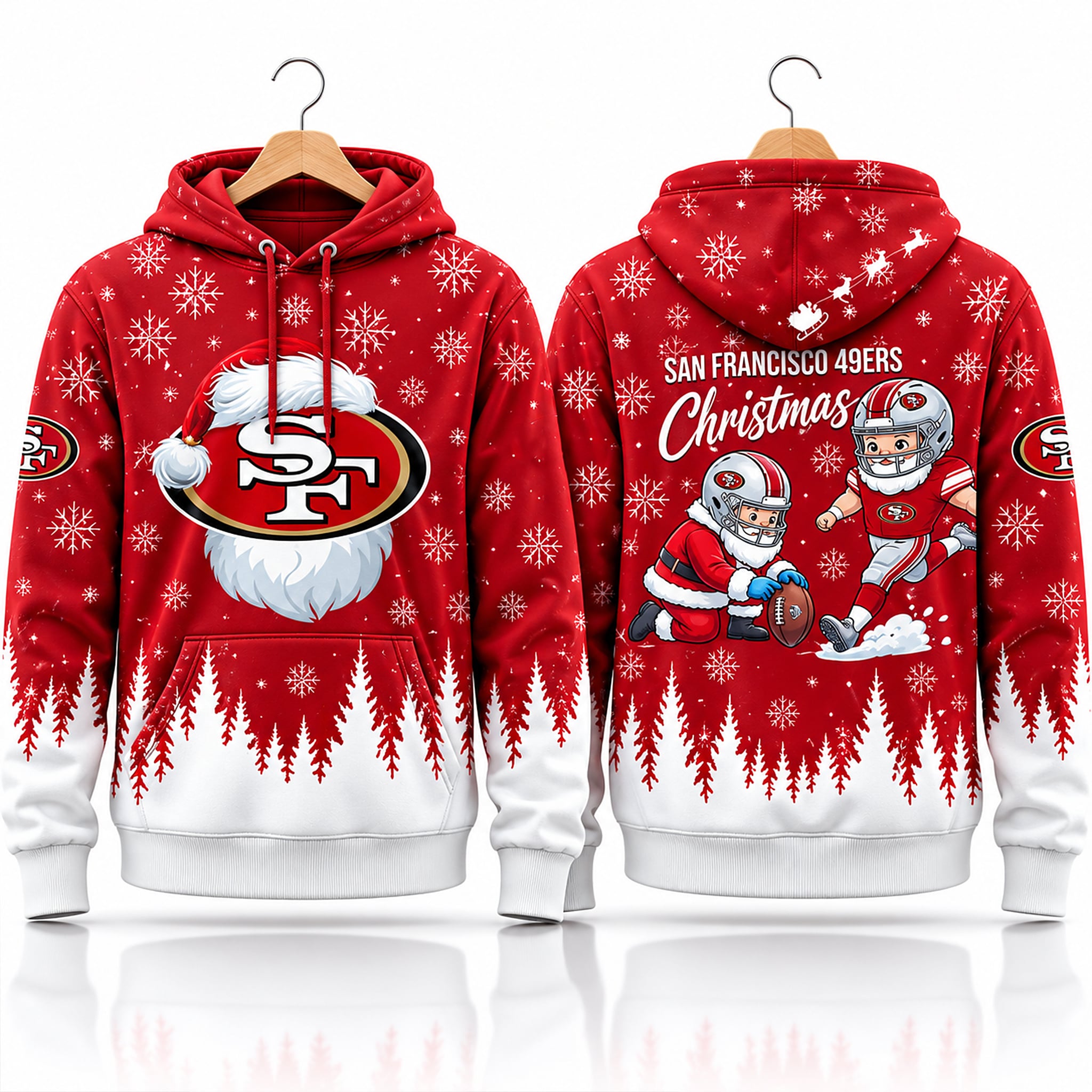 Happy SF 49ers Christmas 2026 Hoodie 1 Happy SF 49ers Christmas 2026 Hoodie 1