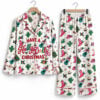 Have A Holly Dolly Christmas Western Country Cowgirl Pajama Set 1