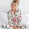 Have A Holly Dolly Christmas Western Country Cowgirl Pajama Set 2
