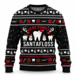Here Comes Santafloss Ugly Sweater 2026 Christmas