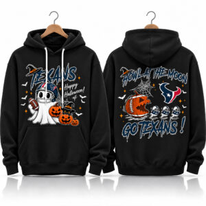 Texans Howl At The Moon Go Texans 2026 Halloween Hoodie 1