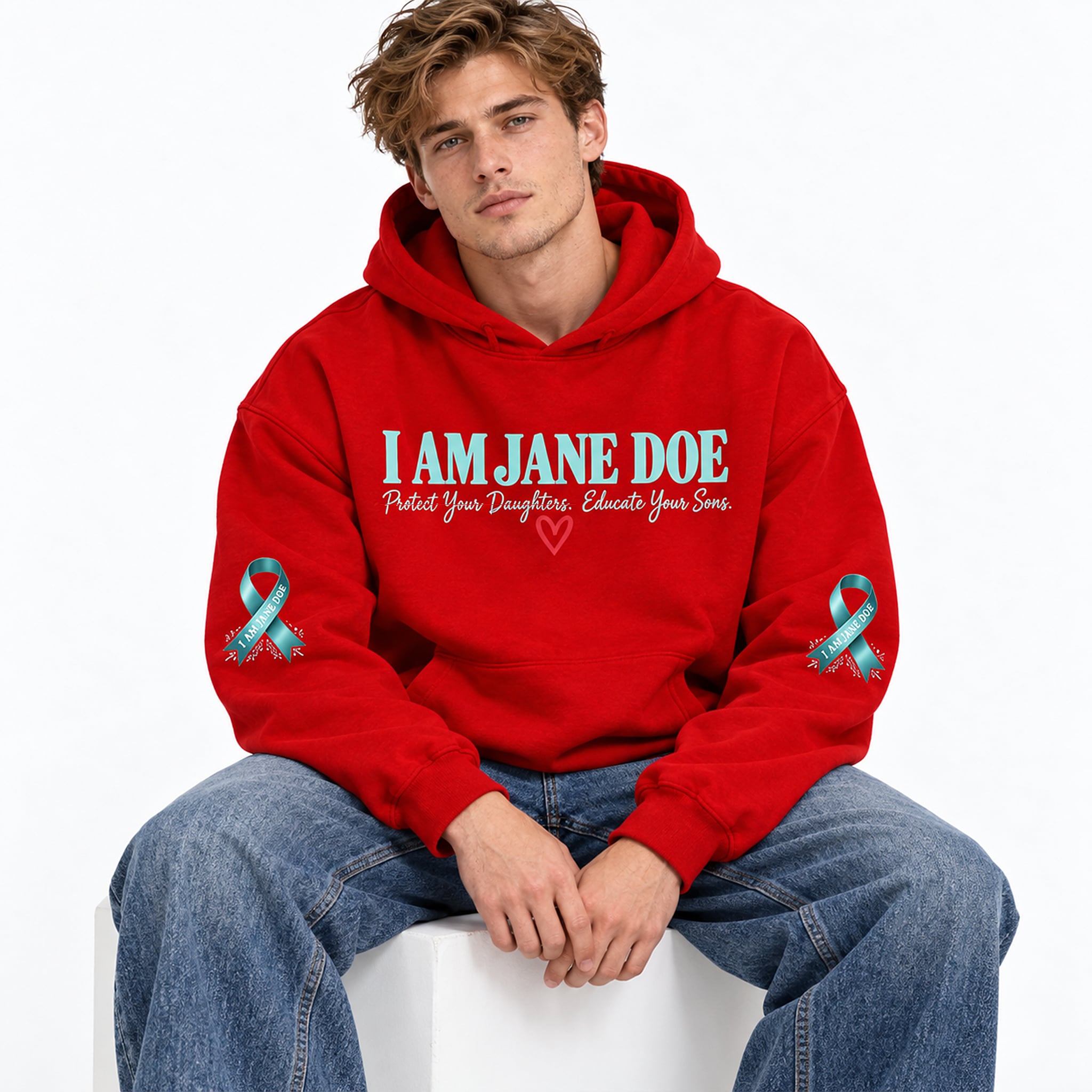 I Am Jane Doe Educate Your Sons 2026 Hoodie 2 I Am Jane Doe Educate Your Sons 2026 Hoodie 2