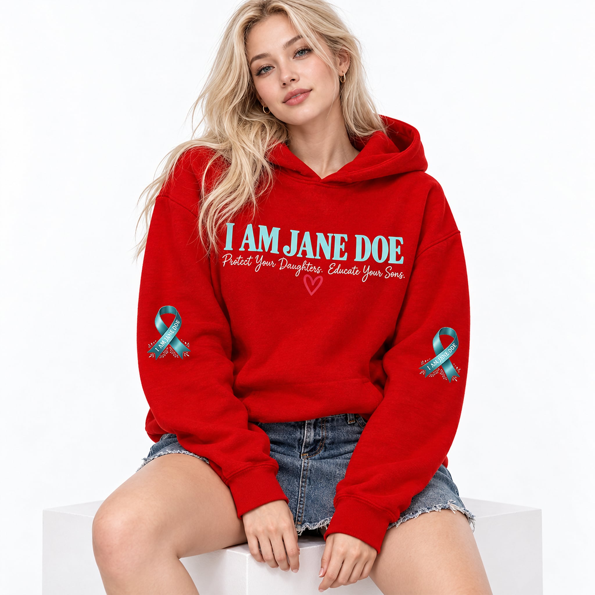 I Am Jane Doe Educate Your Sons 2026 Hoodie 3 I Am Jane Doe Educate Your Sons 2026 Hoodie 3