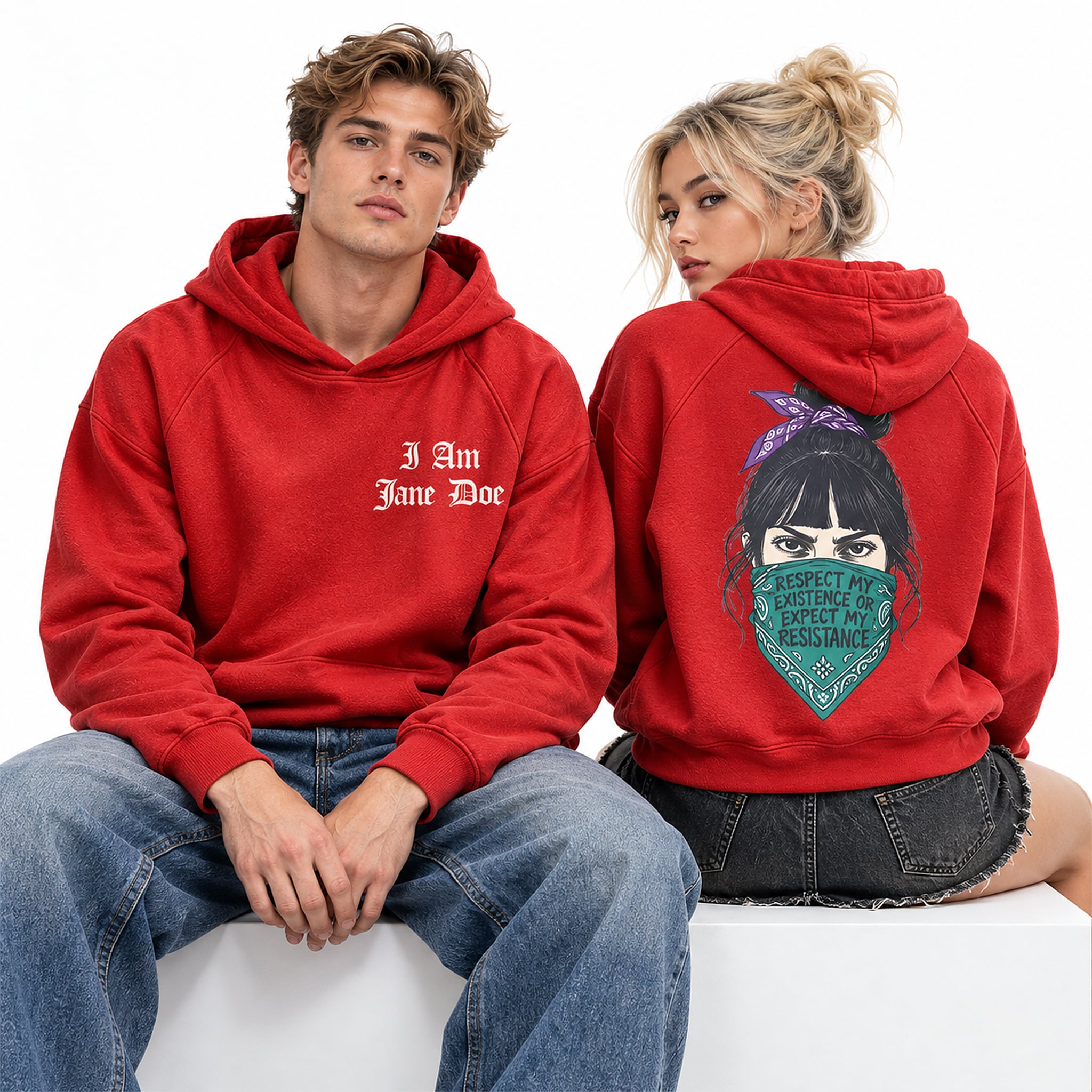 I Am Jane Doe Respect My Existence Or Expect My Resistance Hoodie 2 I Am Jane Doe Respect My Existence Or Expect My Resistance Hoodie 2