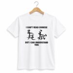 I Can't Read Chinese But I Can Understand This Shirt