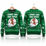 I Dont Like This Rock Marcus The Worm Ugly Sweater 2026 Christmas