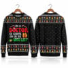 I'm A Doctor Nice Of Course I'm On The List Ugly Christmas Sweater 1
