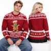 I'm Into Fitness Fitness Cookie In My Mouth Ugly Sweater 2026 Christmas
