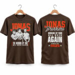 Jonas Brothers Burning Up All Over Again Cleveland Shirt