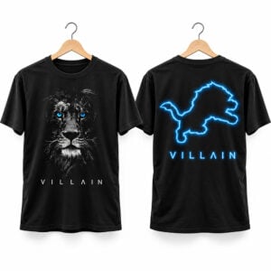 Dan Campbell Lions 2026 Villain Lion Shirt 1