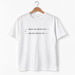 Begin Rsa Private Key 4 End Rsa Private Key Shirt 1