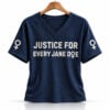 Justice For Every Jane Doe 2026 V neck Shirt 6 Justice For Every Jane Doe 2026 V neck Shirt 1