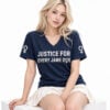 Justice For Every Jane Doe 2026 V neck Shirt 2
