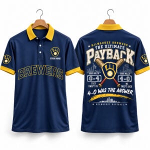 Brewers The Ultimate Payback 4 0 NLCS 2026 Was The Answer Polo Shirt 1