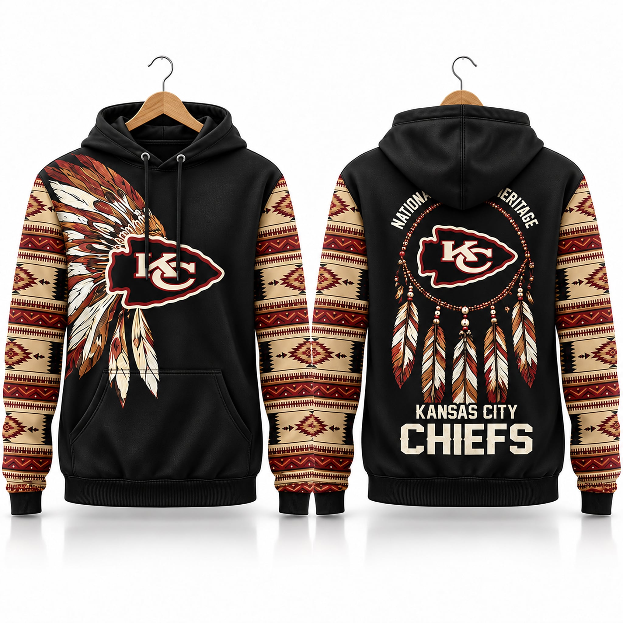 KC Chiefs National American Heritage 2026 Hoodie 1 KC Chiefs National American Heritage 2026 Hoodie 1