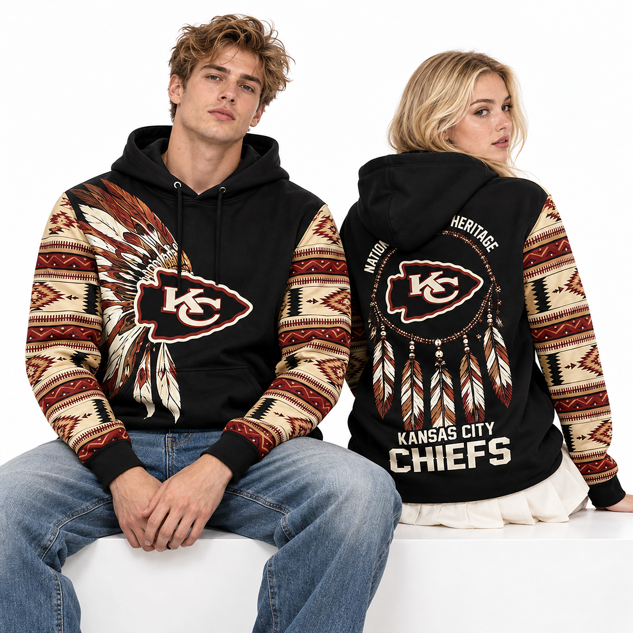 KC Chiefs National American Heritage 2026 Hoodie 2 KC Chiefs National American Heritage 2026 Hoodie 2