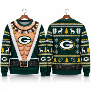 GB Packers Funny Body Ugly Sweater 2026 Christmas 1