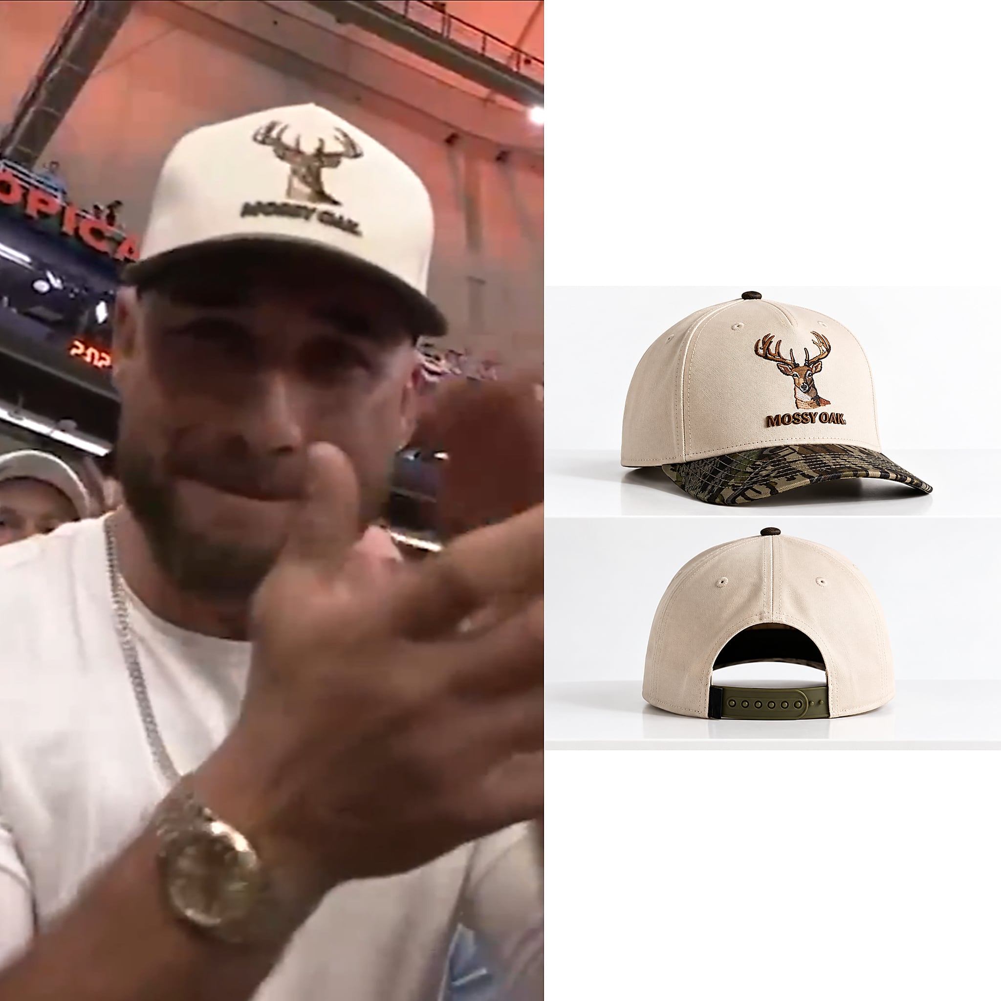 Kevin Kiermaier Mossy Oak Buck Camo Hat 3 Kevin Kiermaier Mossy Oak Buck Camo Hat 3