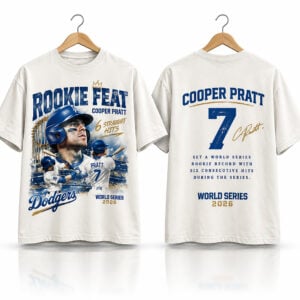 Brewers World Series 2026 Cooper Pratt Rookie Record 6 Straight Hits Shirt