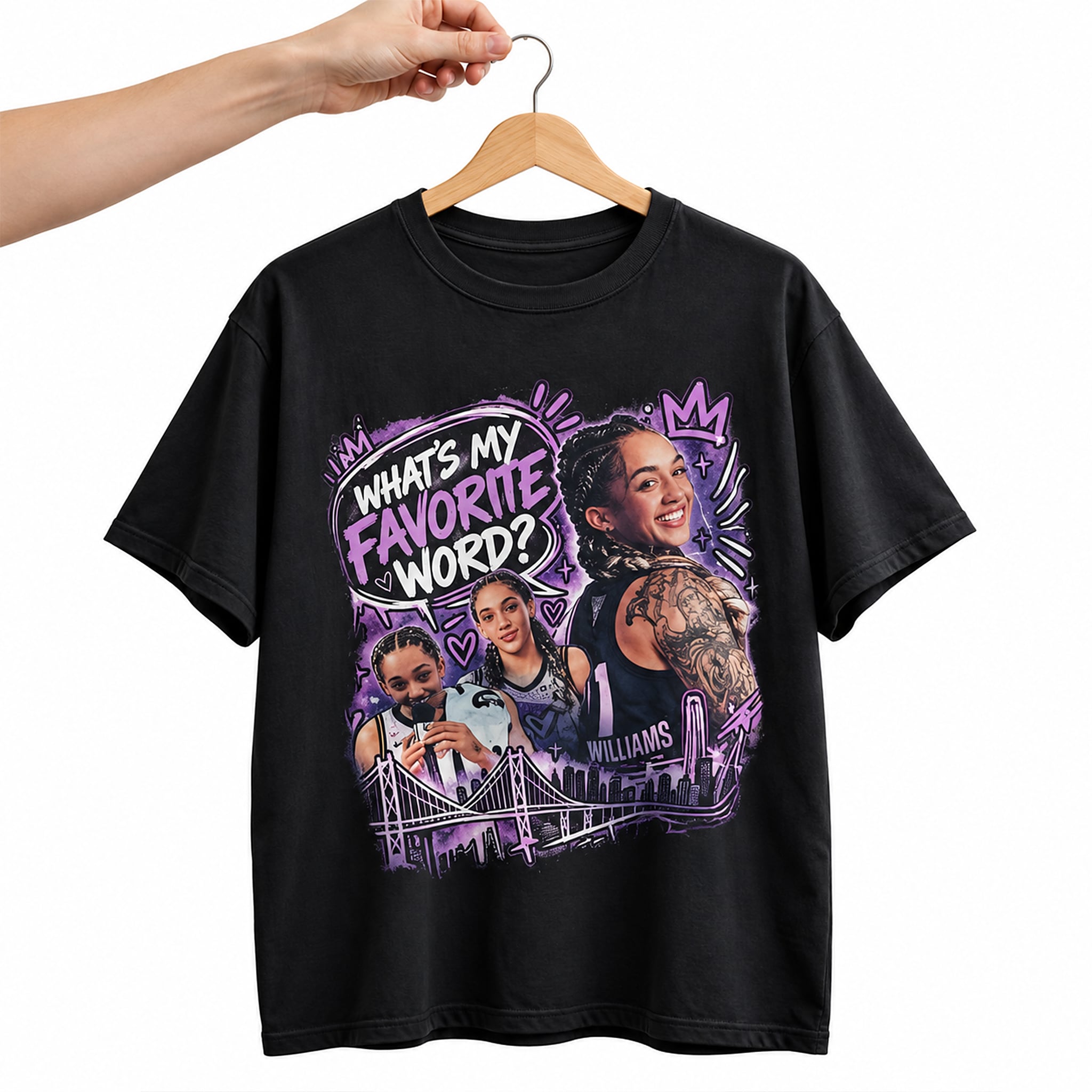 Marine Johannes What's My Favorite Word Williams Shirt 1 Marine Johannes What's My Favorite Word Shirt 1