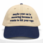 Maybe Your Cat Is Meowing Because It Wants To Hit Your Vape Hat