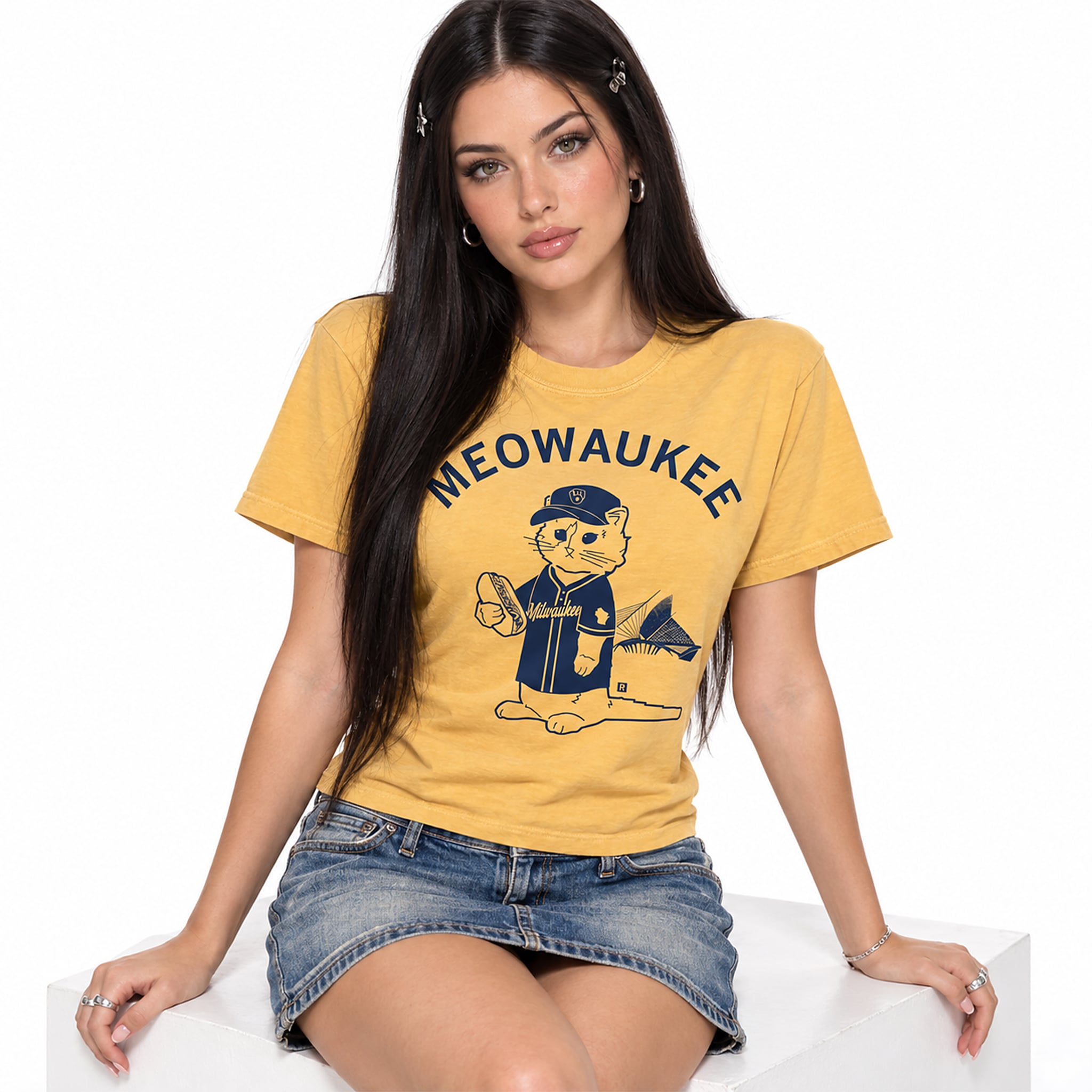 Milwaukee Baseball Meowaukee Heavyweight 2026 Shirt 2 Milwaukee Baseball Meowaukee Heavyweight 2026 Shirt 2