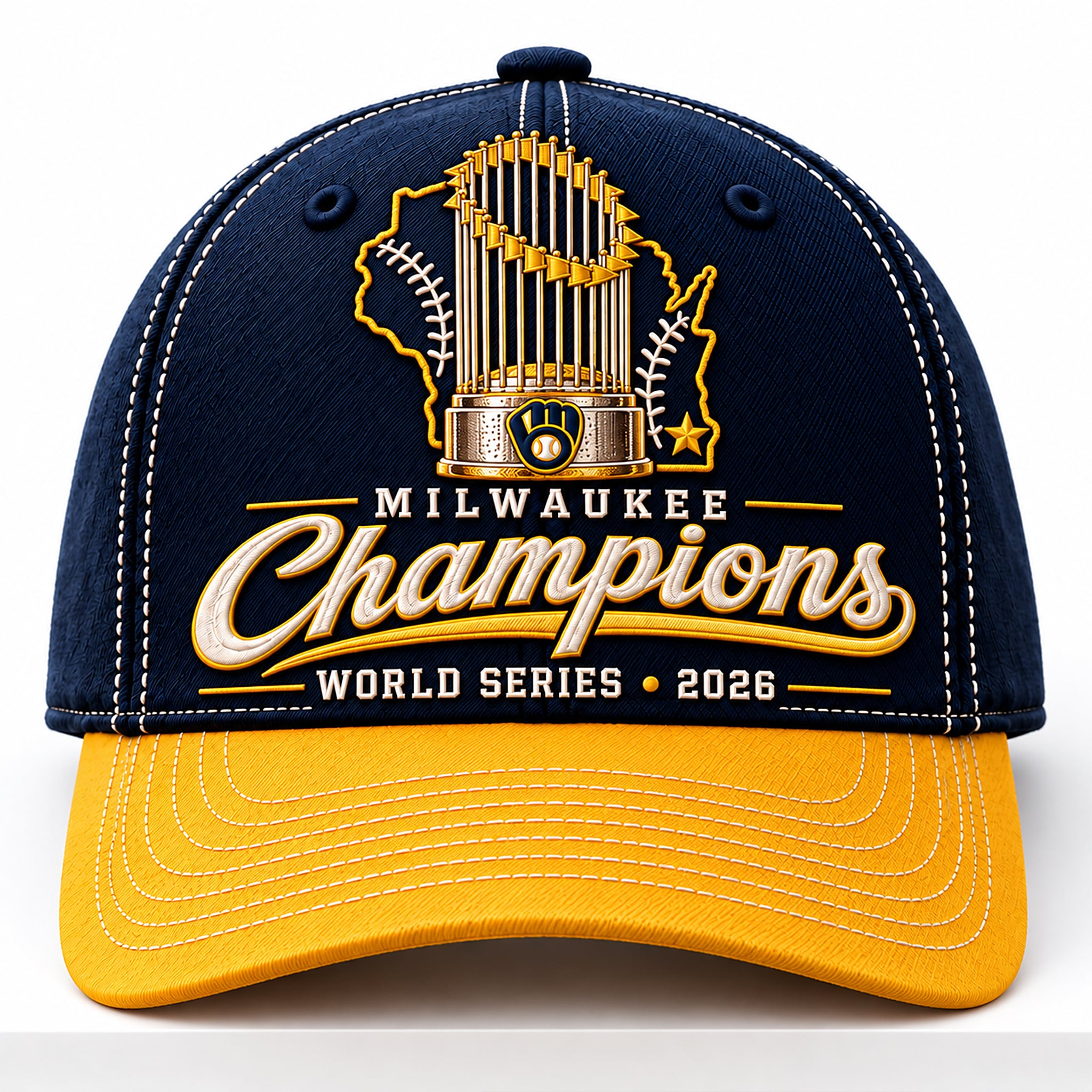 Milwaukee Champions World Series 2026 Hat 1 Milwaukee Champions World Series 2026 Hat 1