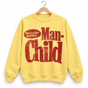 Sabrina Carpenter Theres A Cuter Word For It Man Child Sweatshirt 1