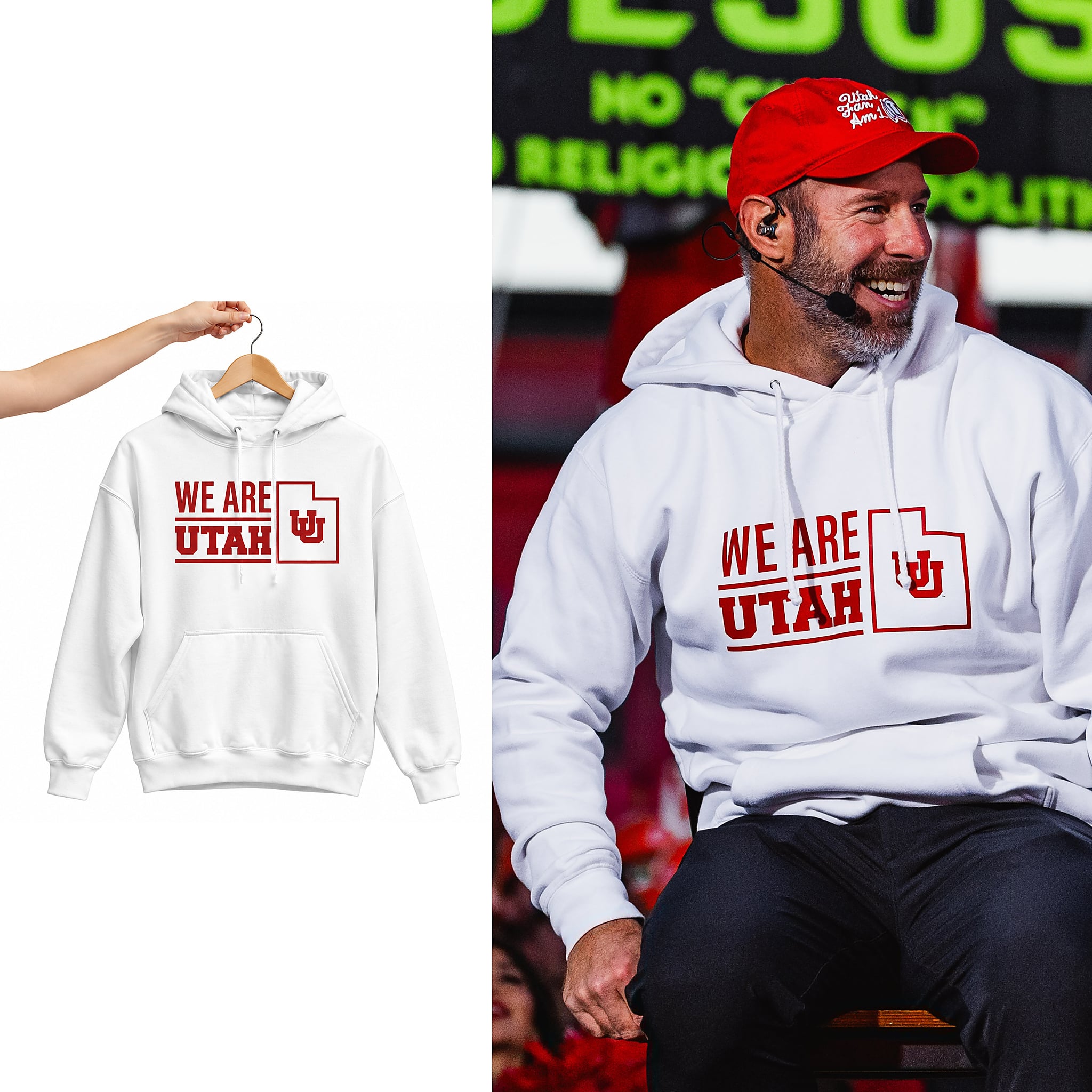 Morgan Scalley We Are Utah Hoodie 4 Morgan Scalley We Are Utah Hoodie 4
