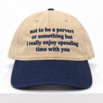 Not to Be a Pervert Or Something But I Really Enjoy Spending Time With You Hat