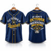 October Baseball 2026 Postseason It Isn't October Without The Brewers Jersey 1