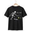 Oh Snap Skeleton Player Pickleball Shirt 1
