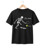 Oh Snap Skeleton Player Pickleball Shirt