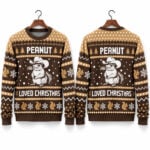 Peanut Loved Christmas Ugly Sweater 2026 Christmas