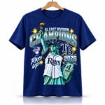Rays 2026 Al East Division Champions Rays Up Mascot Shirt
