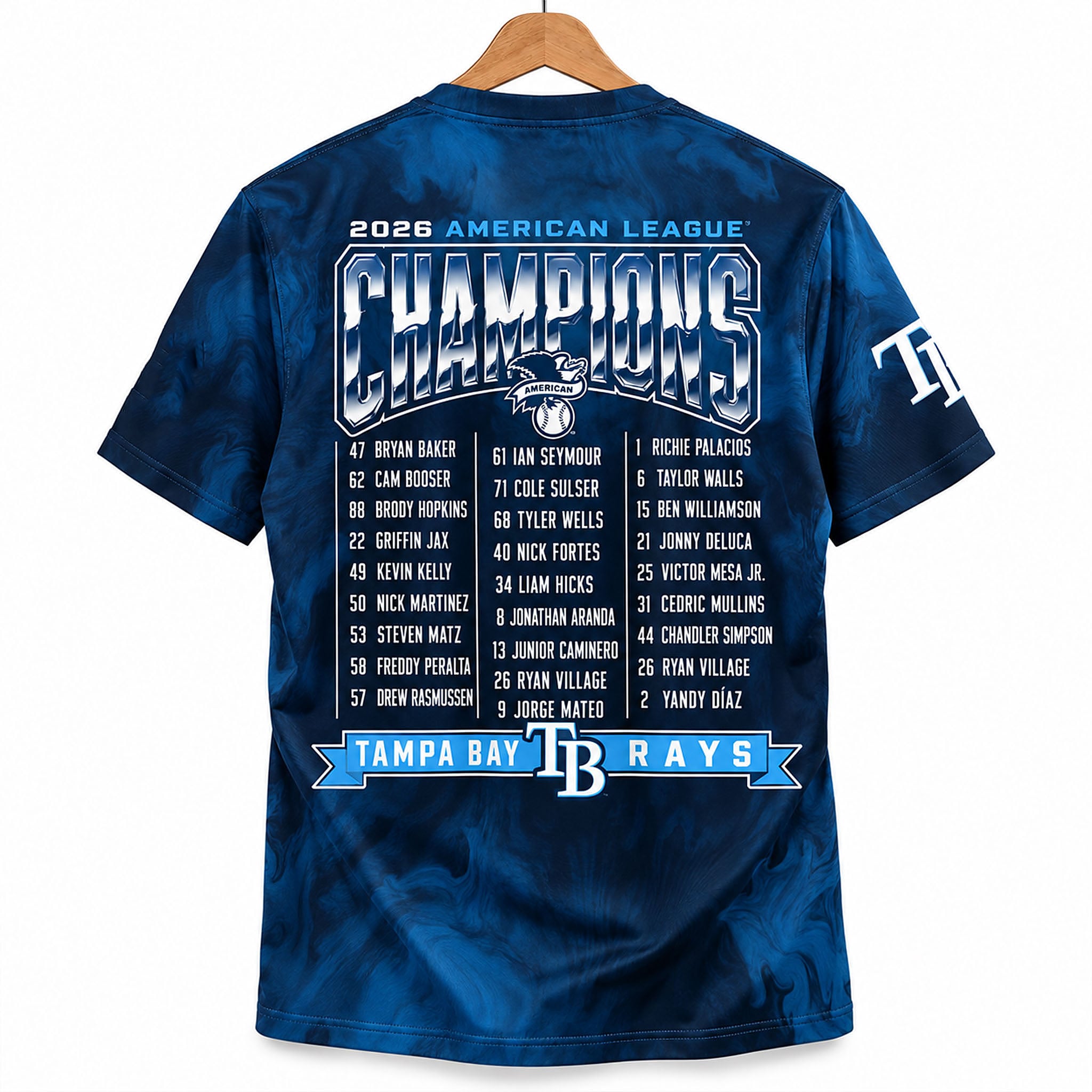 Rays 2026 American League Champions World Series Shirt 2 Rays 2026 American League Champions World Series Shirt 2