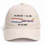Red and Blue Lines Gold Star 25 10 2026 Hat