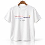 Red and Blue Lines Gold Star 25 10 2026 Shirt