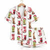 Retro Howdy Green Guy Western Christmas Pajama Set 5 Retro Howdy Green Guy Western Christmas Pajama Set 1
