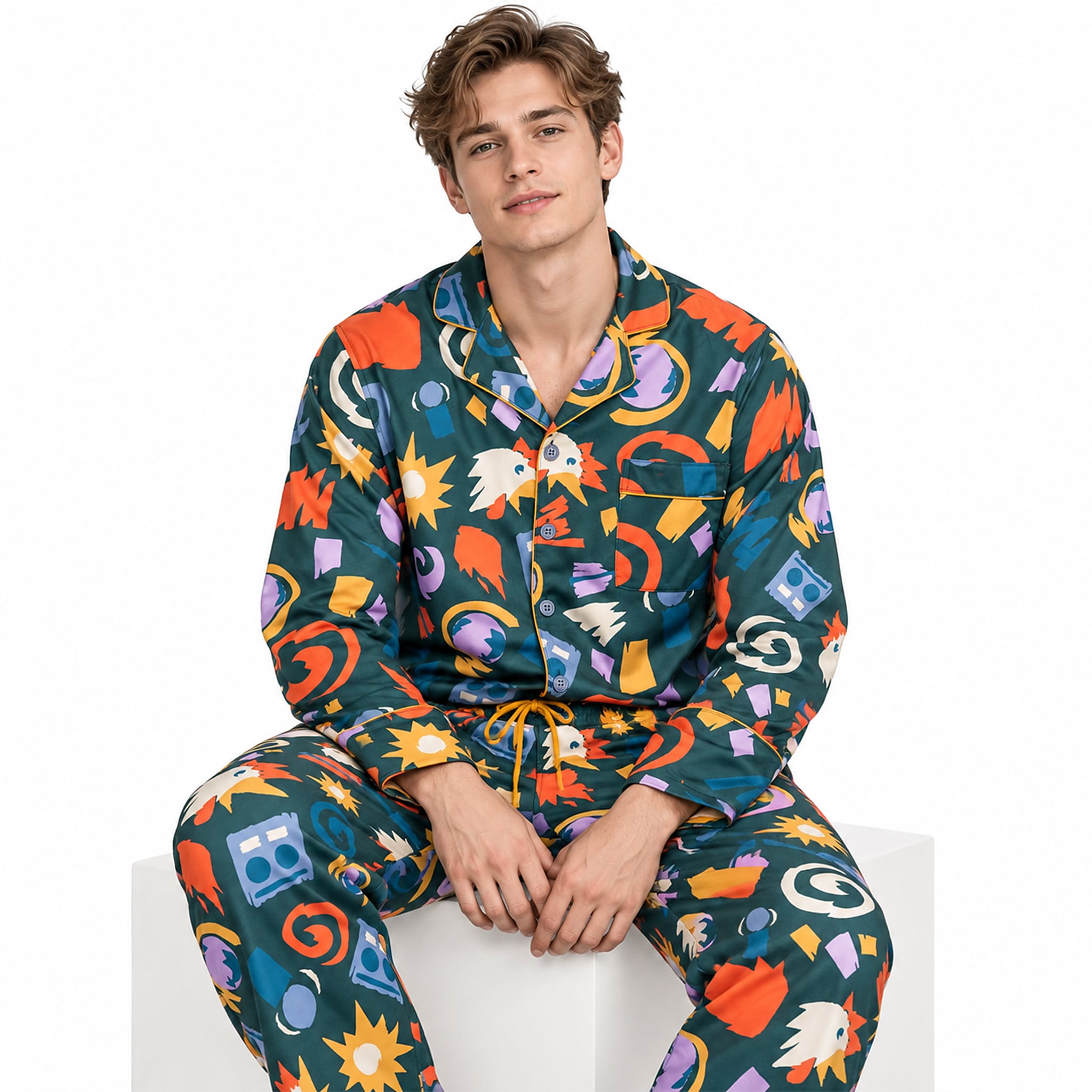 Rhett McLaughlin Morning Pajama Set 2 Rhett McLaughlin Morning Pajama Set 2
