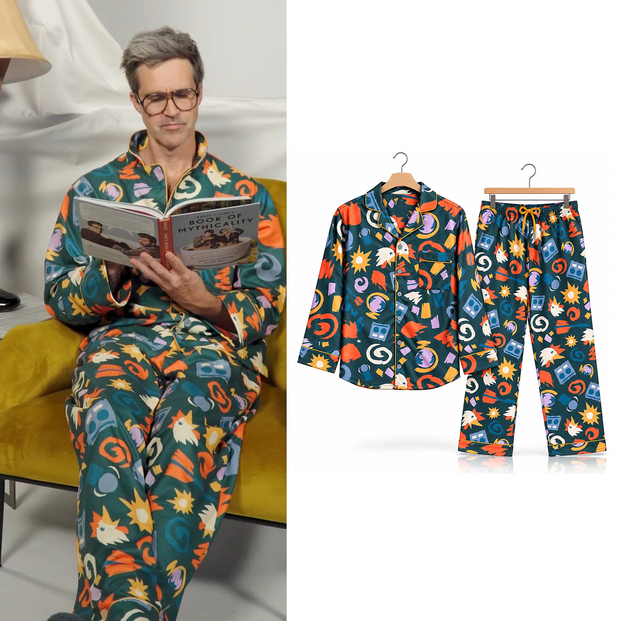 Rhett McLaughlin Morning Pajama Set 4 Rhett McLaughlin Morning Pajama Set 4