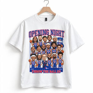 76ers Opening Night Throw The Ball Up 2026 2027 Shirt 1